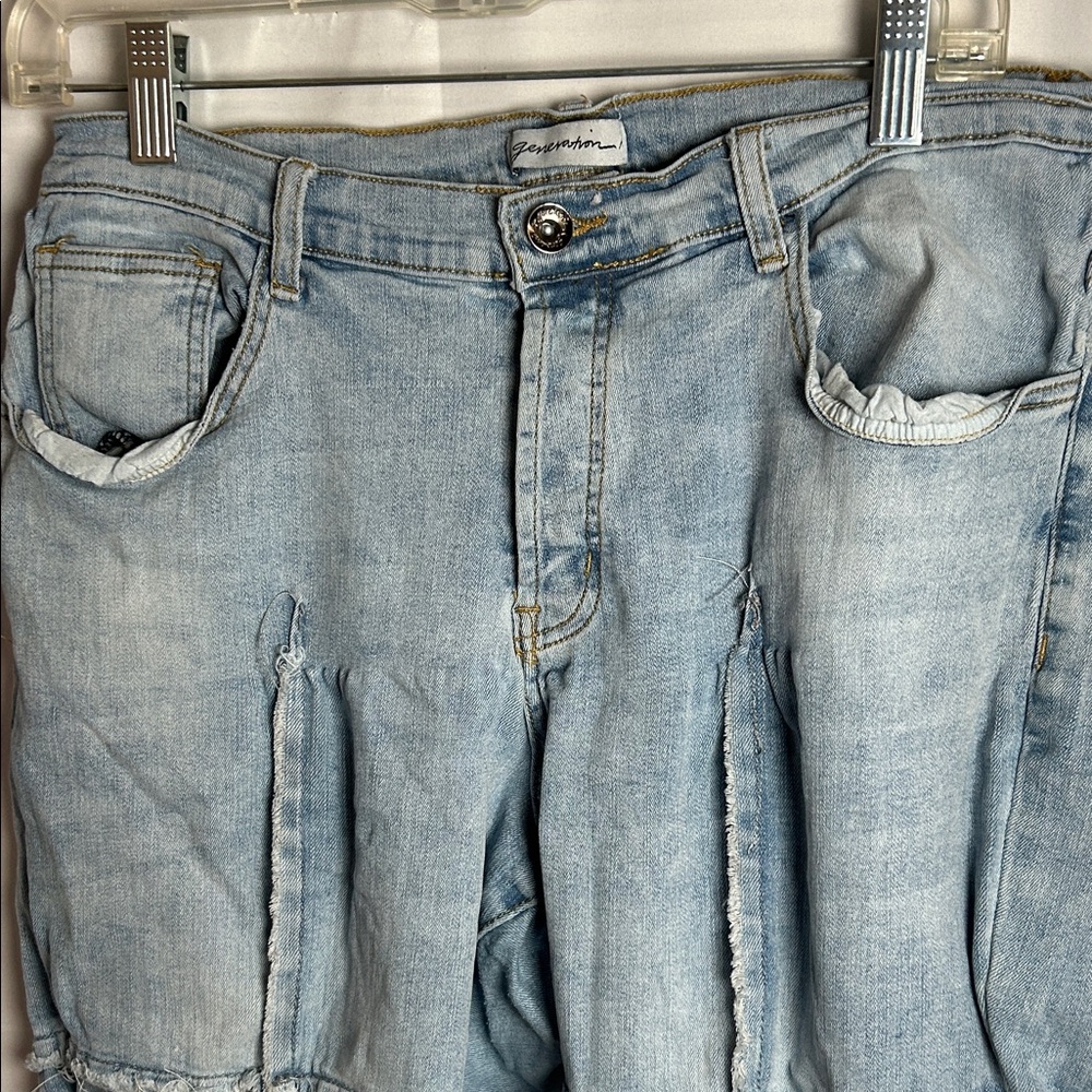 Zara Women's Light Blue Straight Leg Jeans